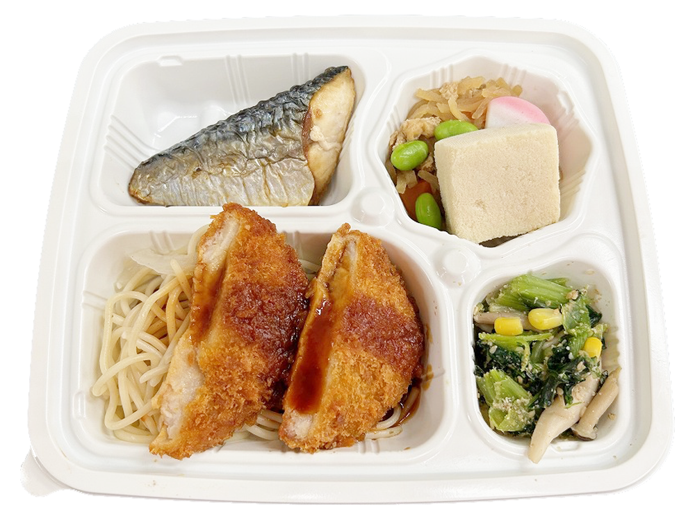 特製ソースのチキンカツ